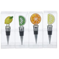 Citrus Glass Bottle Stoppers